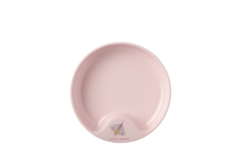 Children's Learning Plate Mio Flowers & Butterflies | Little Dutch x Mepal