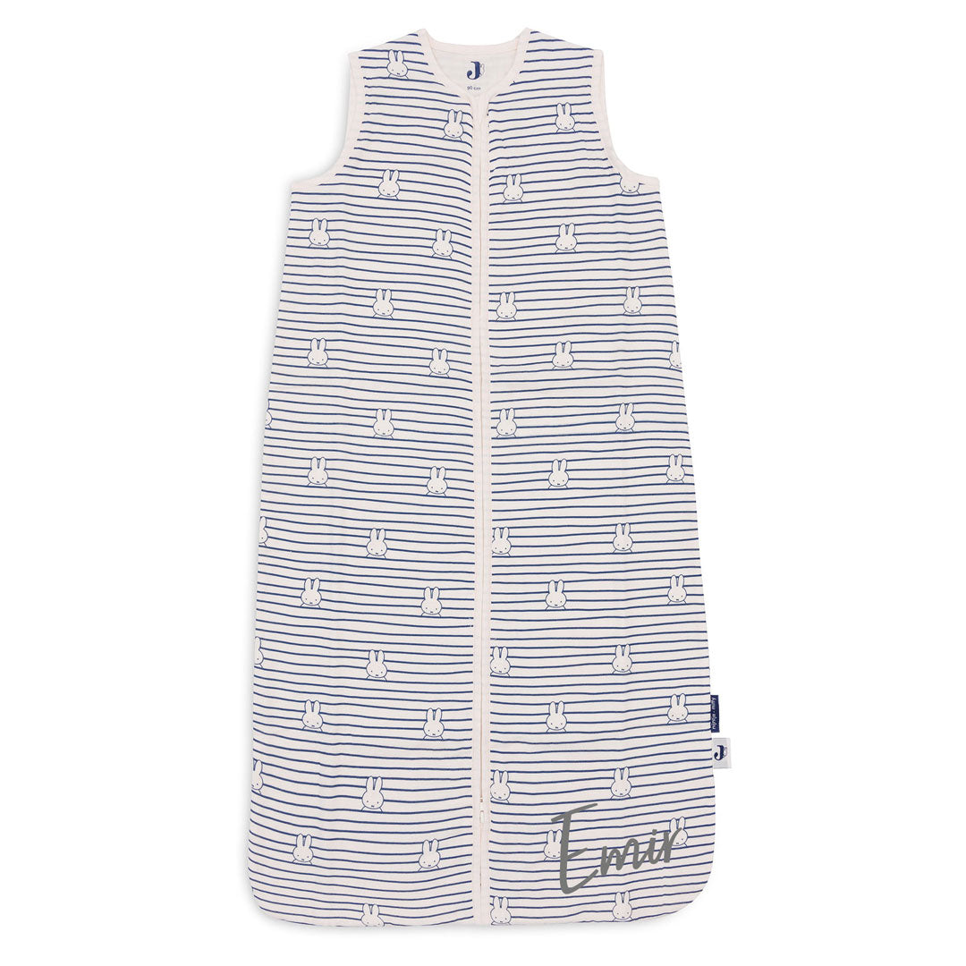 Schlafsack Hydrophil 70cm Miffy Stripe, Navy | Jollein