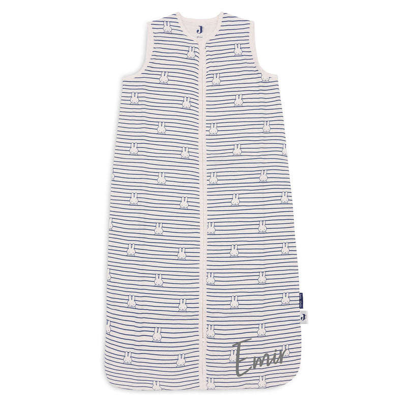 Gigoteuse Hydrophil 70 cm Miffy Stripe, bleu marine | Jollein