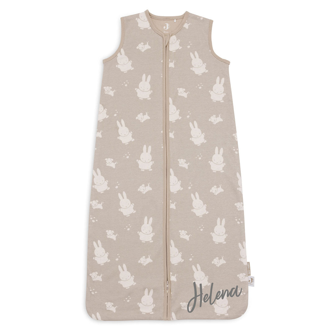 Schlafsack Jersey 90cm Miffy & Snuffy, Olivgrün | Jollein