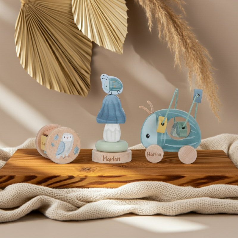 Geschenkset Holz Forest Friends