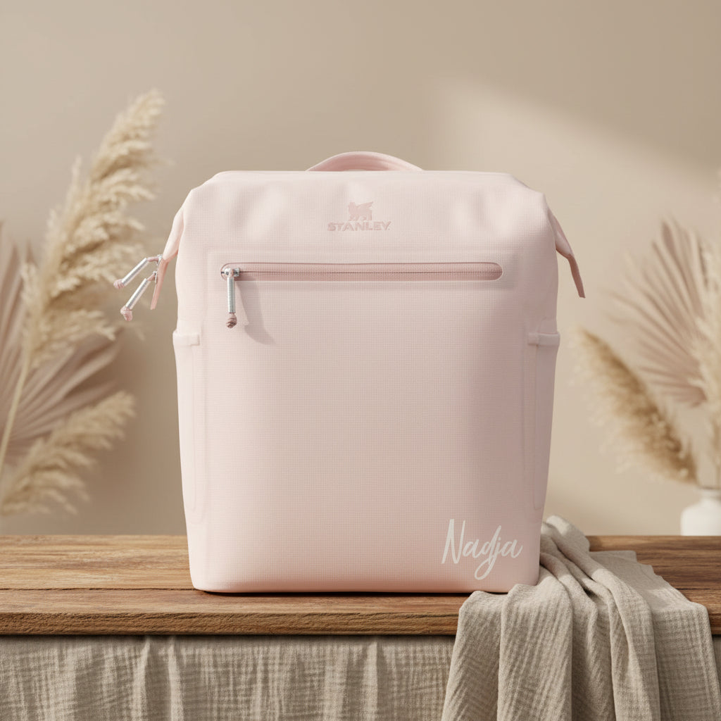 Midi Kühltasche Rucksack The All-Day Madeleine 14 L, Rose Quartz | Stanley
