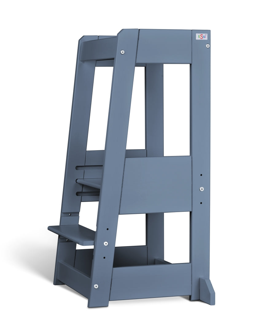 Learning tower Felix - Learning Tower - Blue | Tissi® by Schmatzepuffer® "personalized"