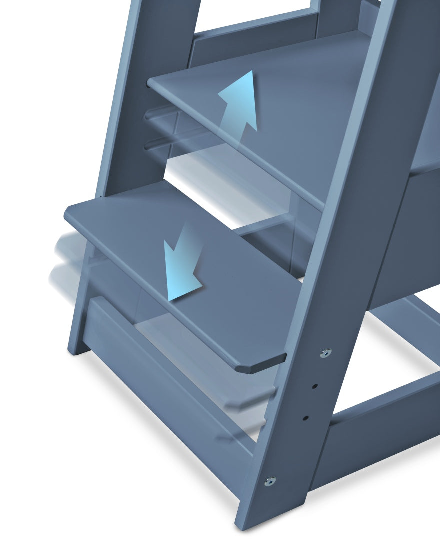 Lernturm Felix - Learning tower - blau | tiSsi® by Schmatzepuffer®