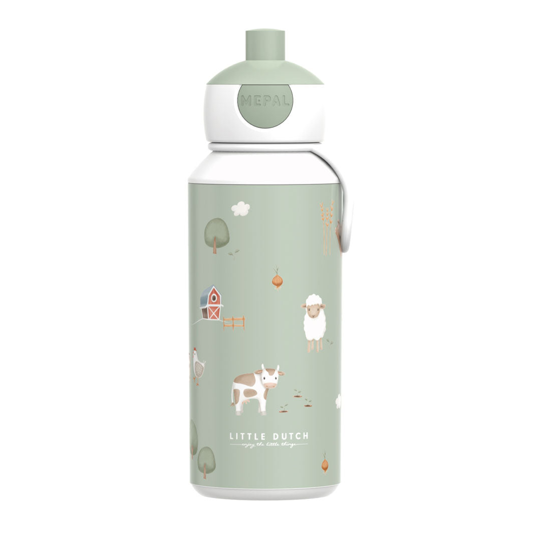 Drinking bottle pop-up - Little Farm | Little Dutch x Mepal