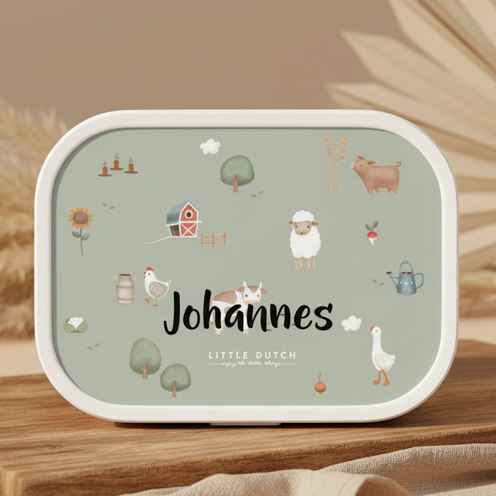 Boîte à lunch Little Farm | Little Dutch x Mepal