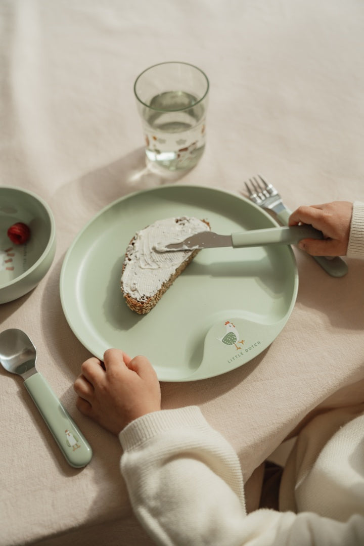 Assiette enfant Mio – Little Farm | Little Dutch x Mepal