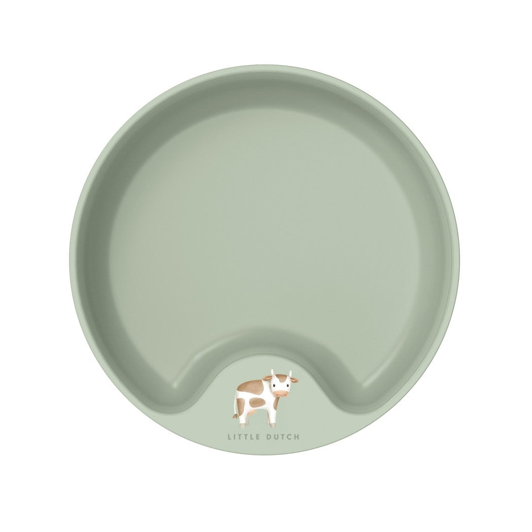 Assiette d'apprentissage Mio - Little Farm | Little Dutch x Mepal