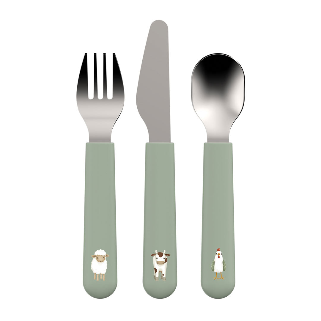 Kinderbestekset Mio 3-delig - Little Farm | Little Dutch x Mepal