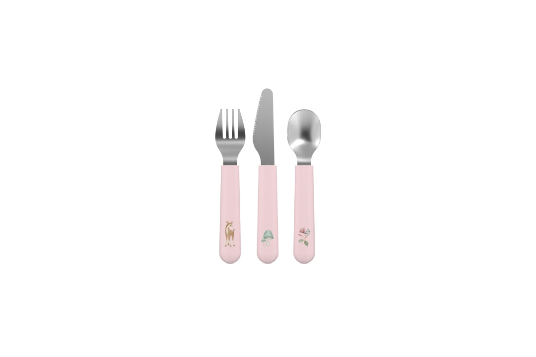 Mio 3-piece children's cutlery set - Fairy Garden | Little Dutch x Mepal