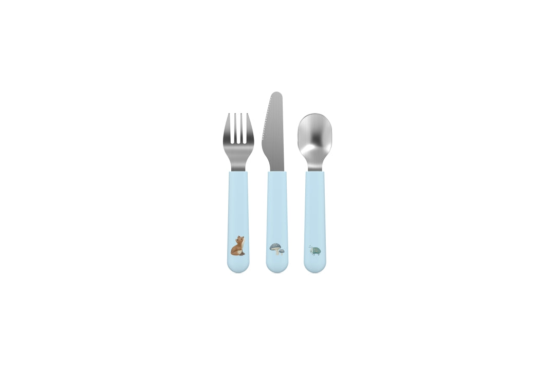 Mio 3-delige kinderbestekset - Forest Friends | Little Dutch x Mepal