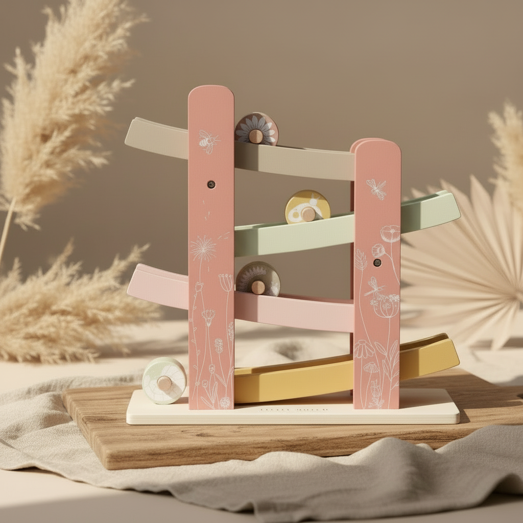 Fairy Garden Marble Run "For Birth" | Little Dutch