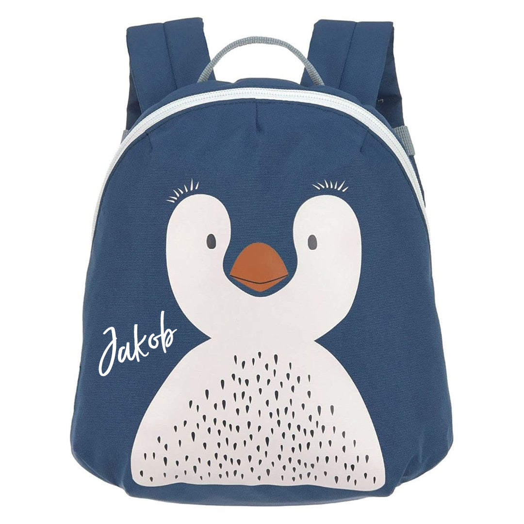 Rucksack Pinguin klein, blau | Lässig