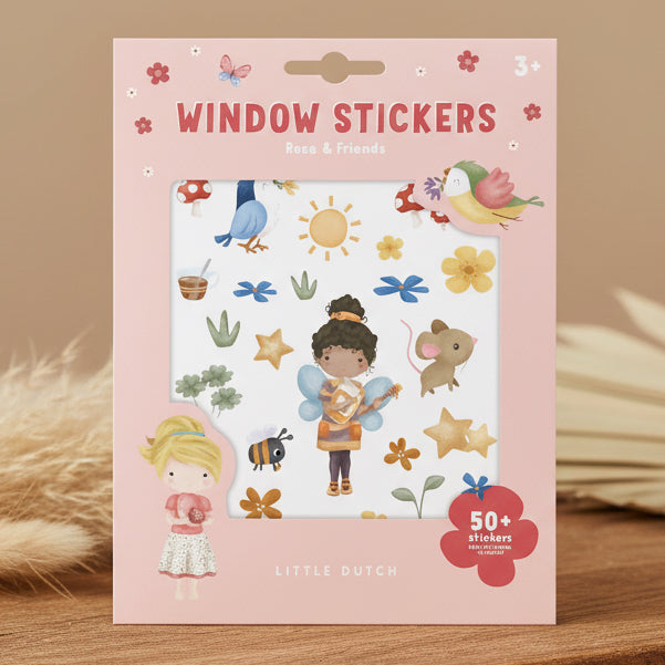 Fenstersticker Rosa & Friends | Litttle Dutch