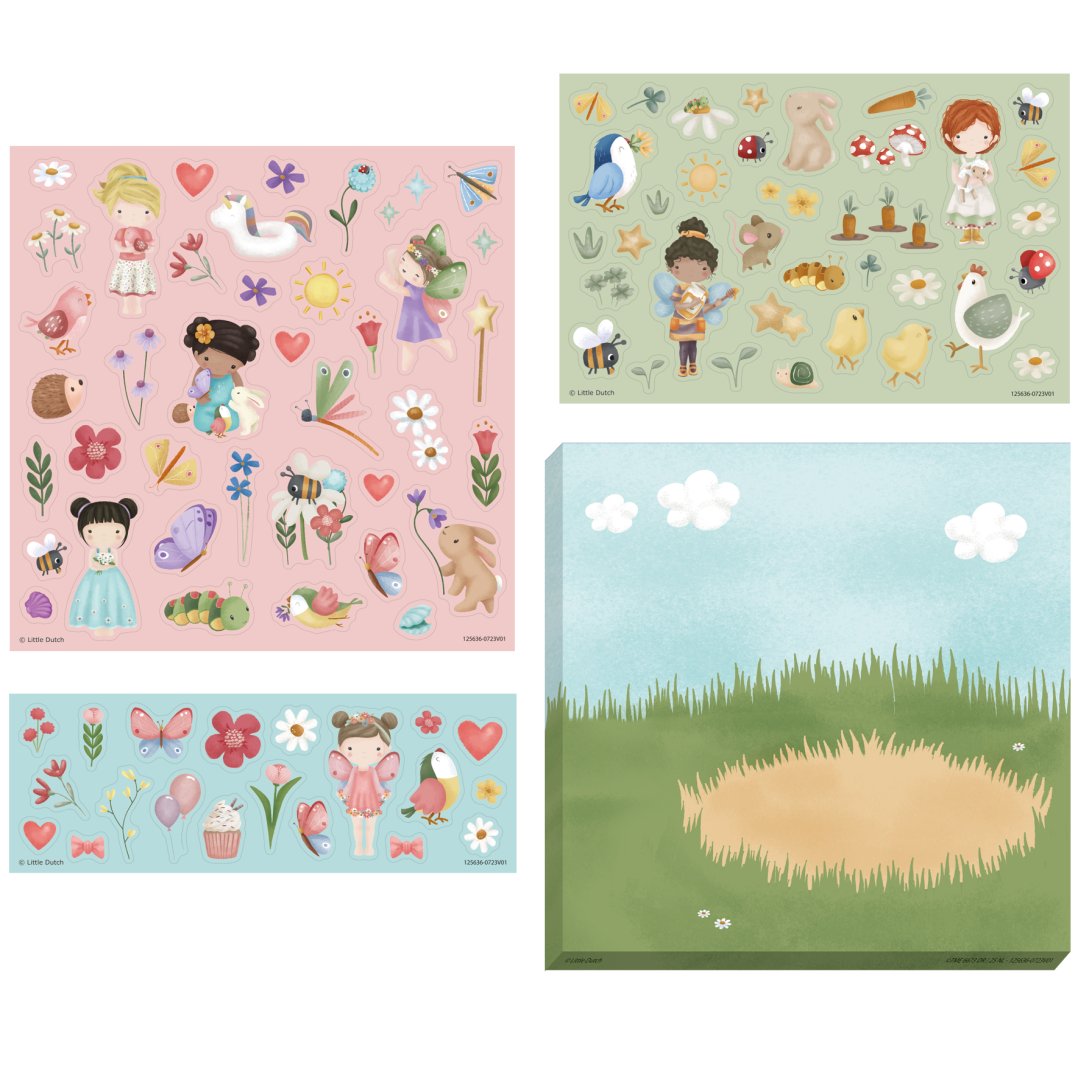 Stickerset Rosa & Friends | Little Dutch