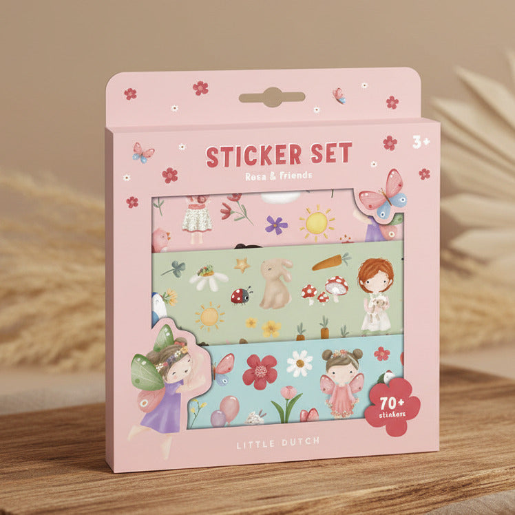 Stickerset Rosa & Friends | Little Dutch