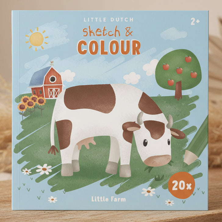 Coloring book Little Farm | Little Dutch