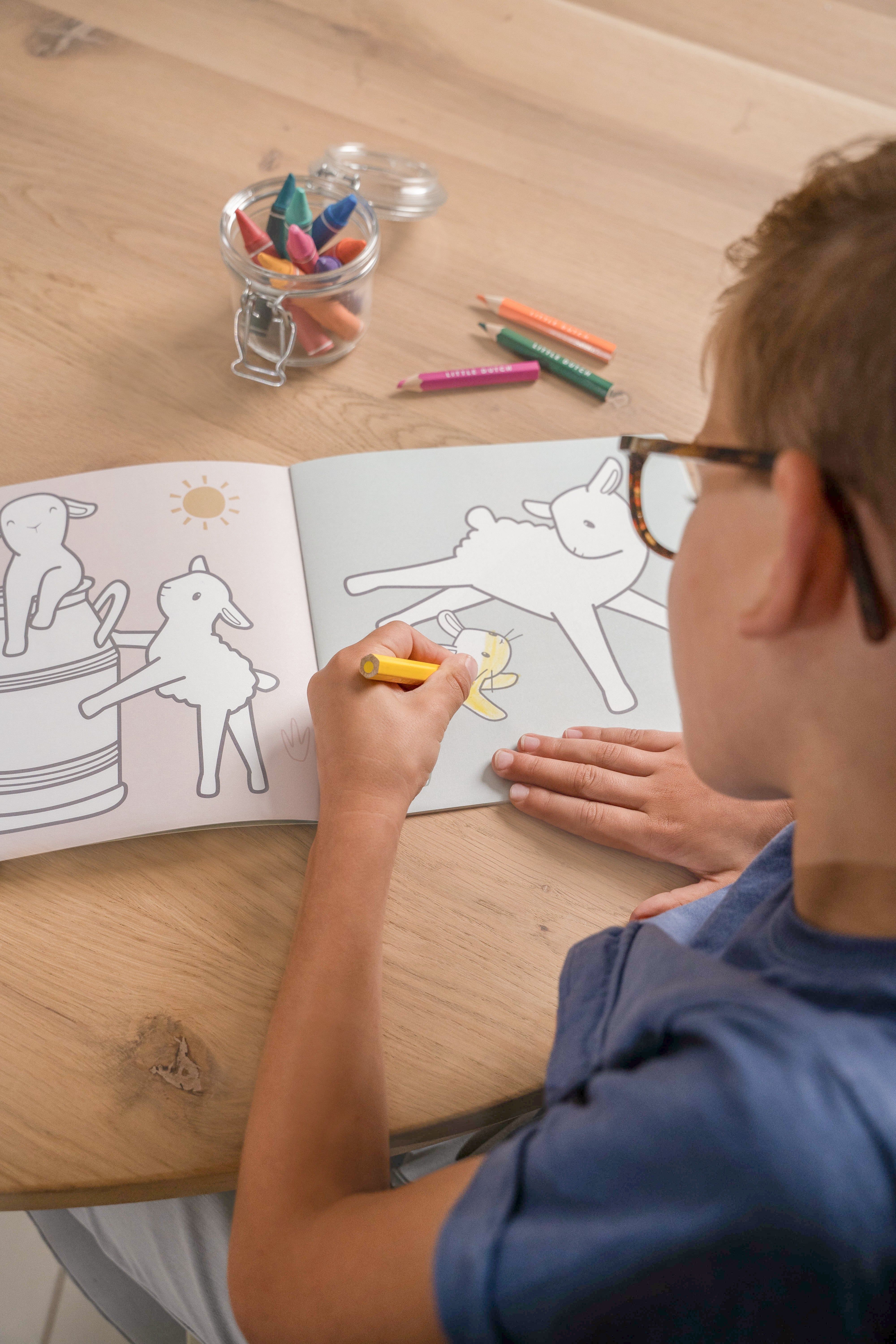 Coloring book Little Farm | Little Dutch