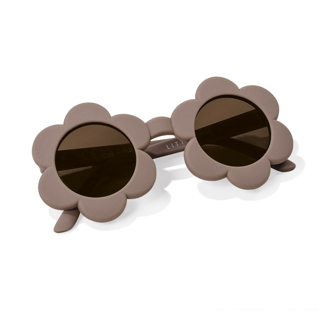 Kindersonnenbrille Blume Mauve | Little Dutch