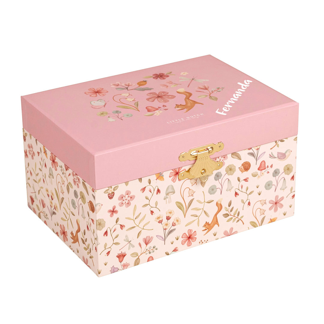 Musical Jewelry Box - Pink | Little Dutch