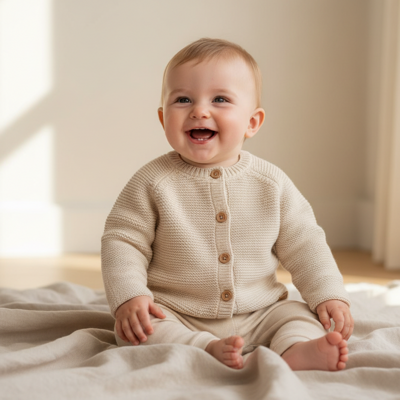 Cardigan Sable 62 | Little Dutch
