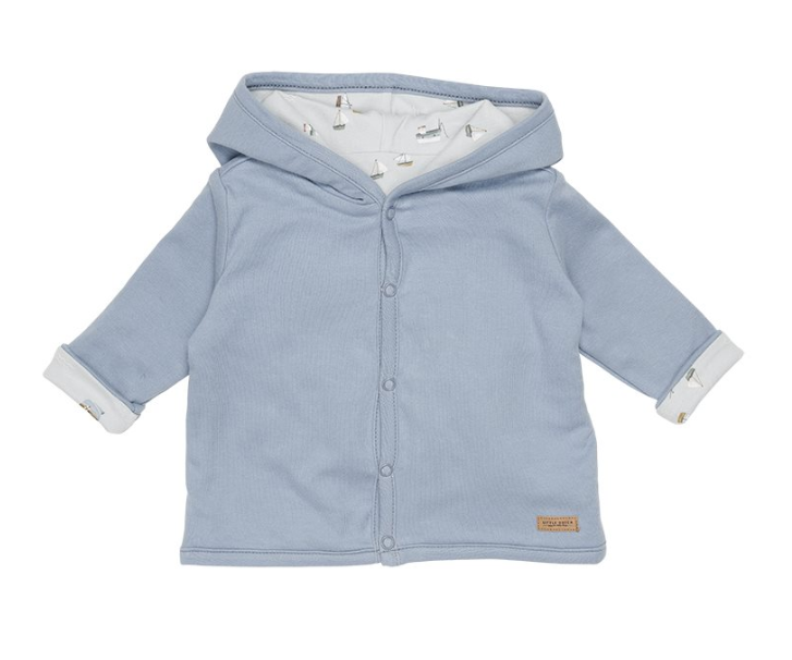 Reversible jacket Sailors Bay Blue - 50/56 | Little Dutch