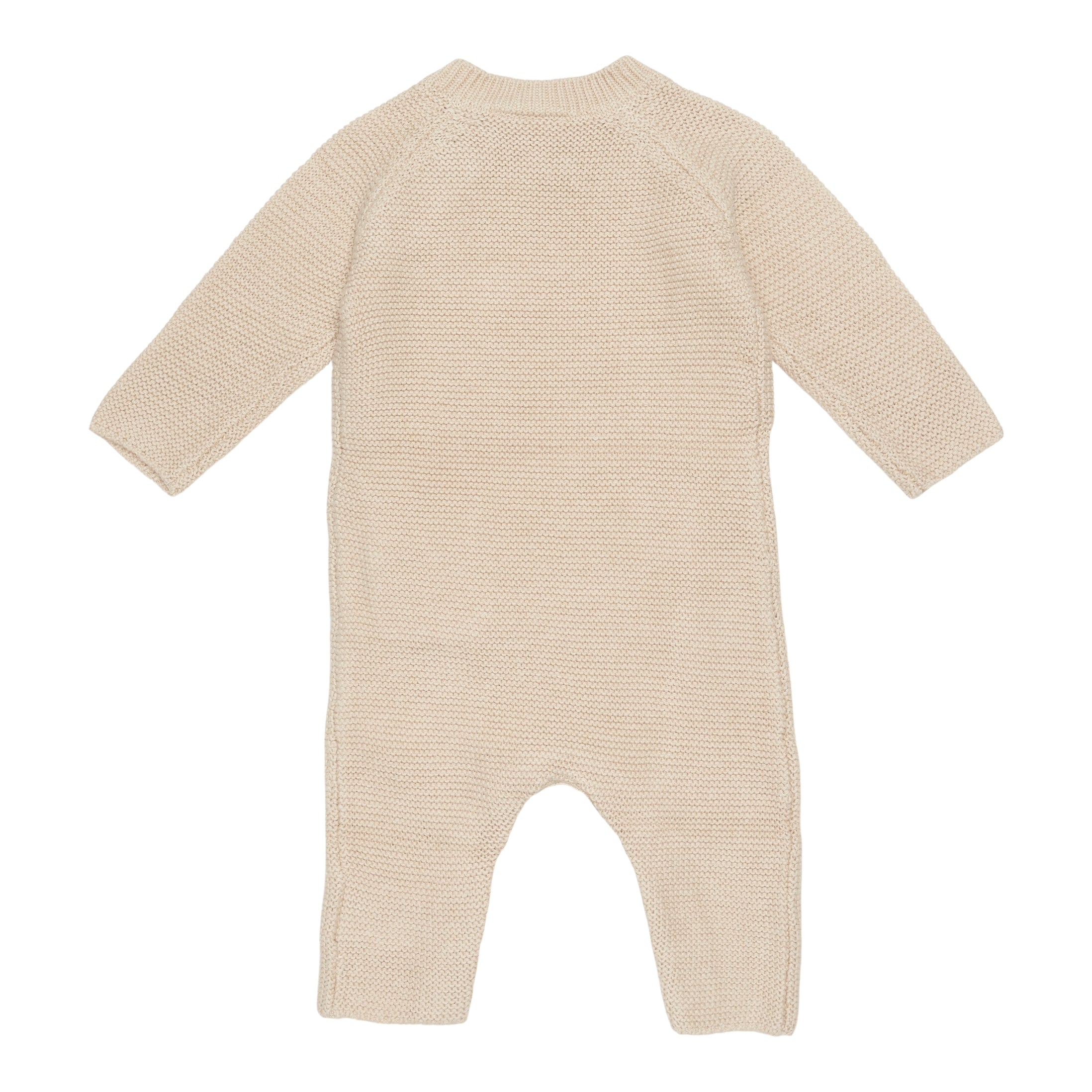 Knitted Romper Little Goose Sand | Little Dutch