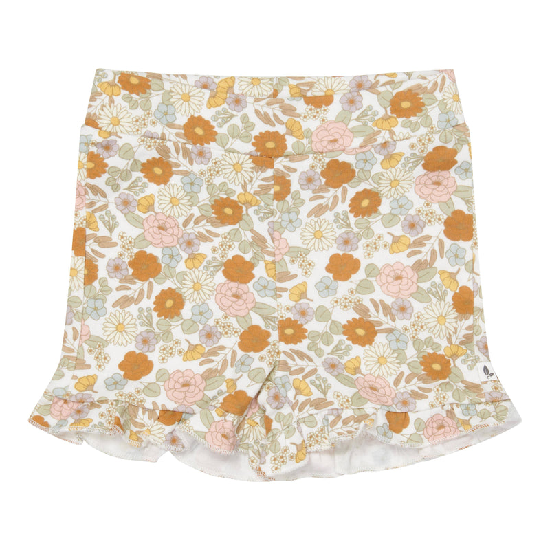 Shorts mit Rüschen Vintage Little Flowers - 68 | Little Dutch