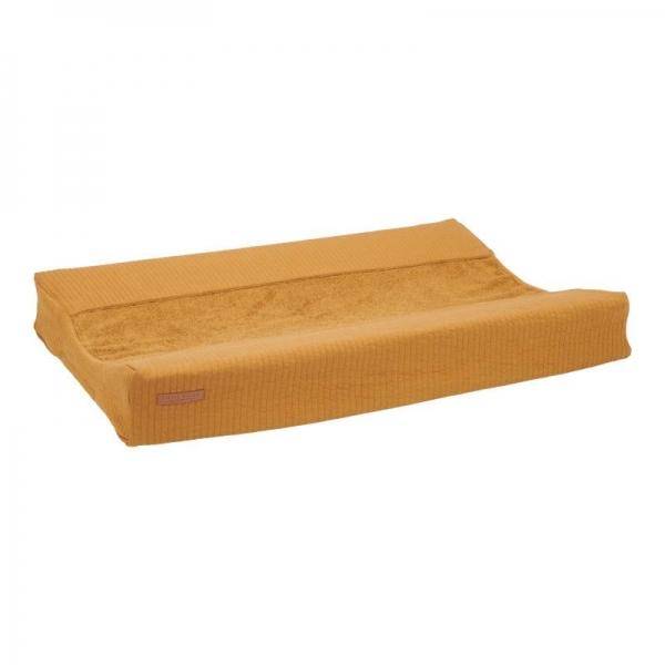 Aankleedkussenhoes Pure ochre Spice | Little Dutch