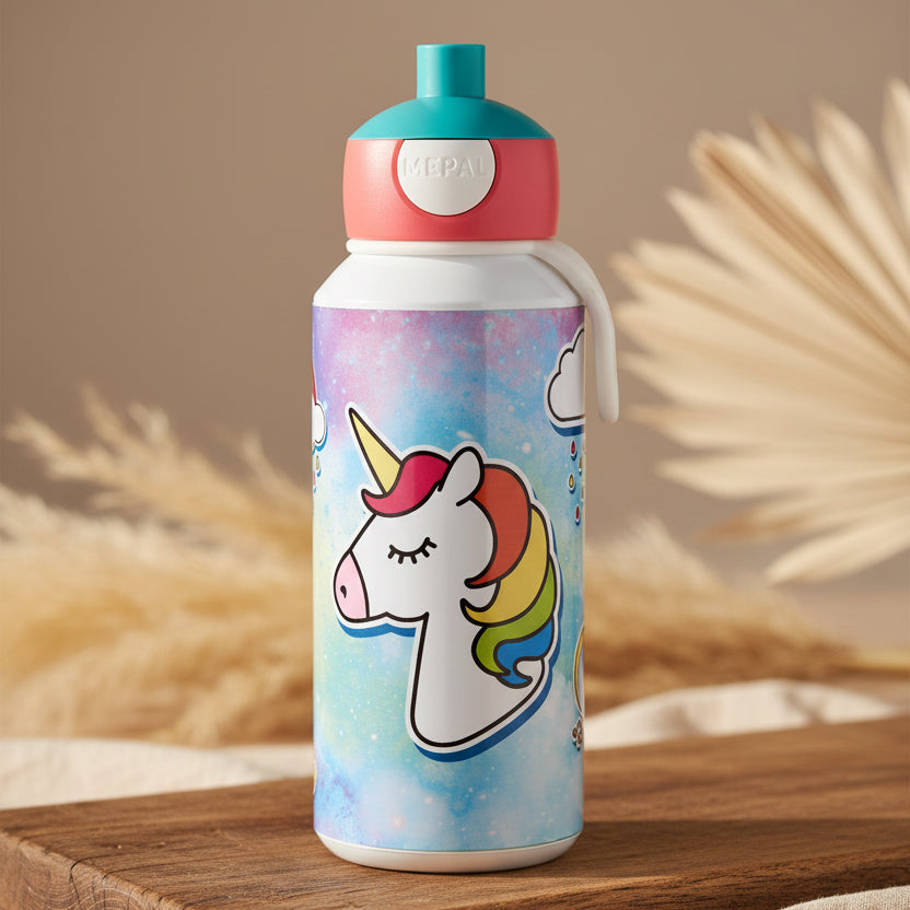 Trinkflasche Pop-Up - Einhorn | Mepal