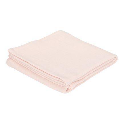 Muslin doek 120 x 120 cm Pure Soft Pink | Little Dutch