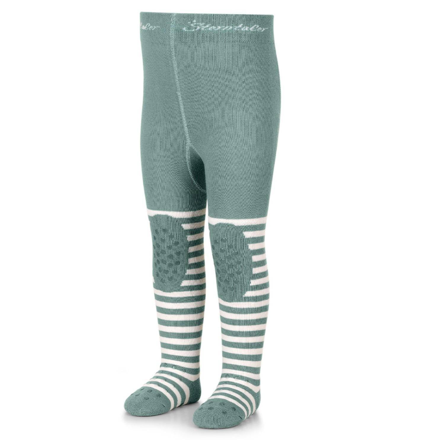 Emmi crawling tights, green, size 74, GOTS-certified | Sterntaler