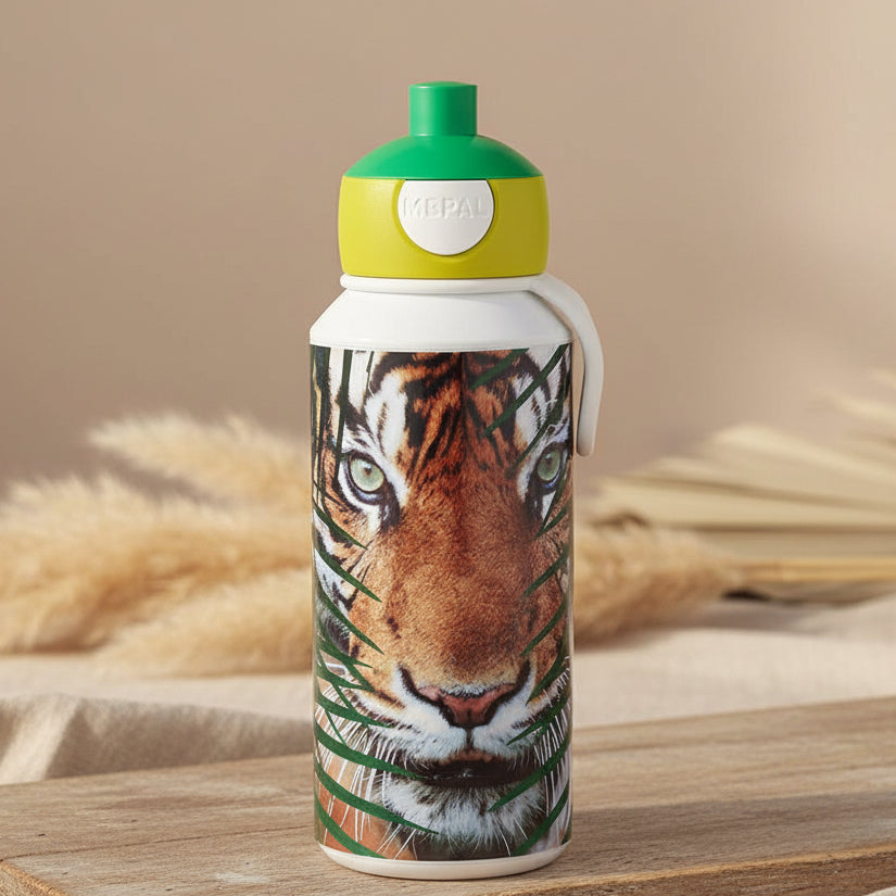 Trinkflasche Pop-Up 400 ml - Animal Planet Tiger | Mepal