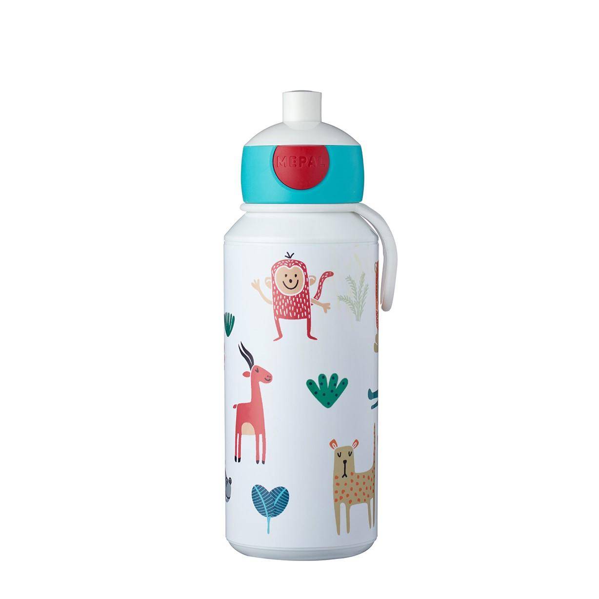 Pop-up drinkfles 400 ml - Animal Friends | Mepal