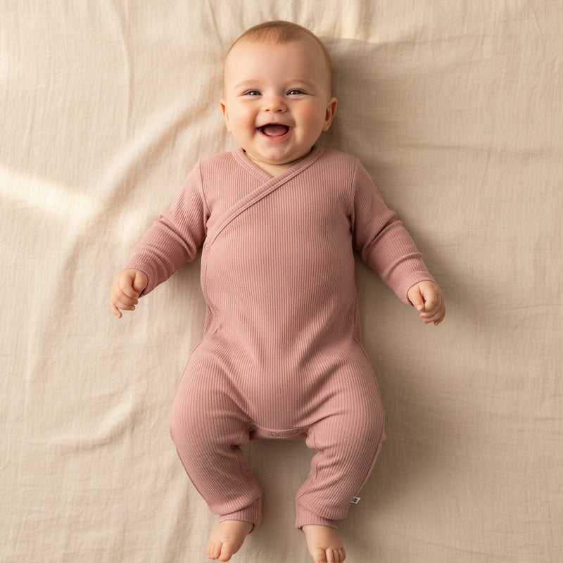Wickelstrampler Pink | Little Dutch