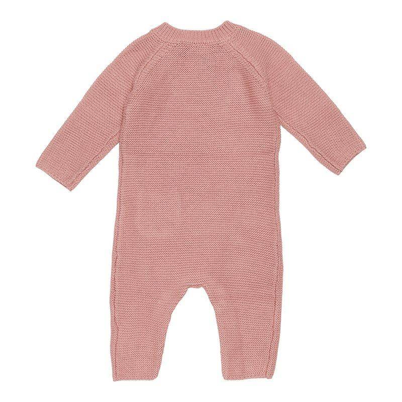Strick-Strampler Pink | Little Dutch