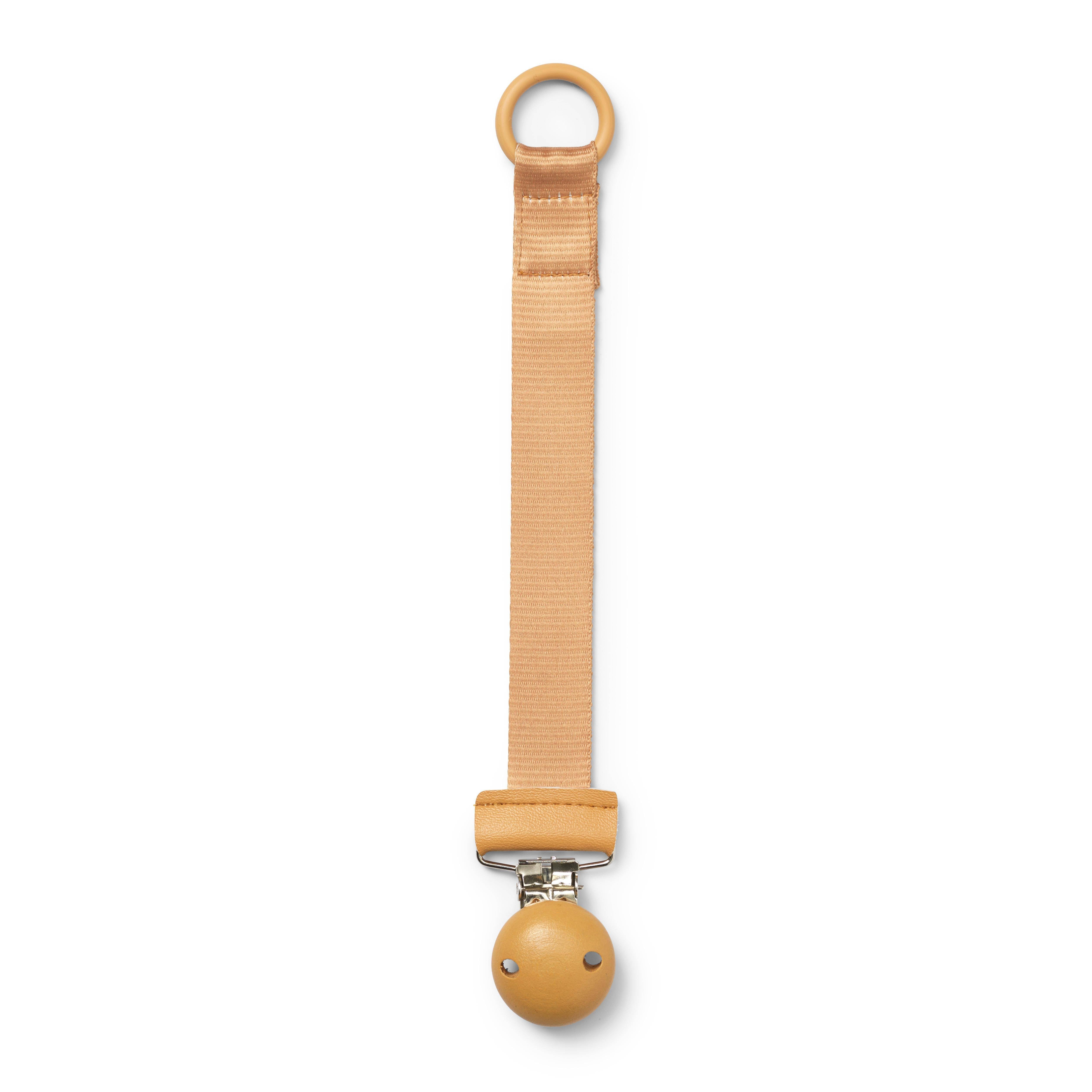 Speenketting met houten detail - Goud | Elodie