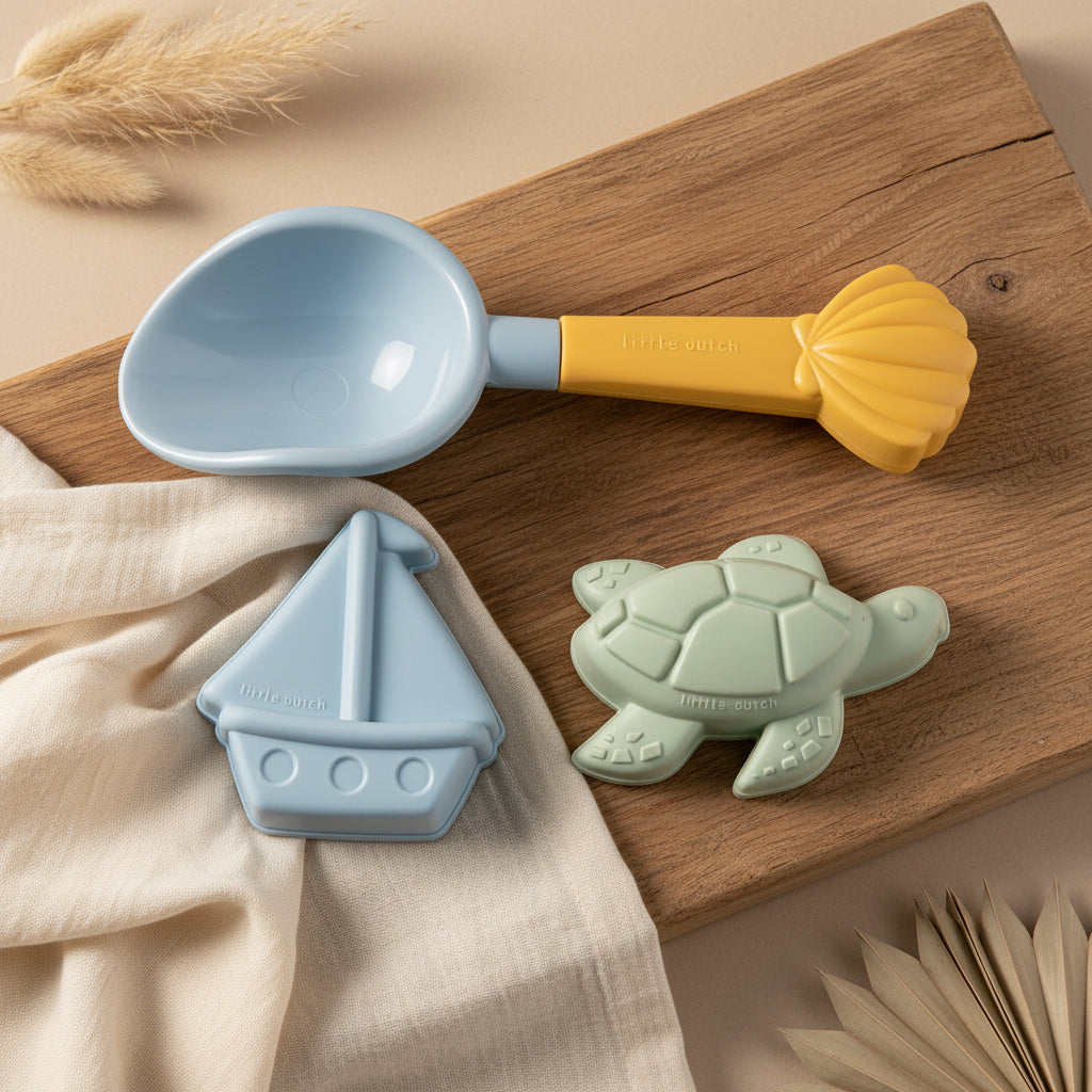 Sandkasten-Spielzeug 3-teilig, Sailors Bay | Little Dutch