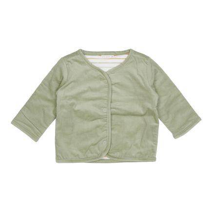 Reversible jacket Vintage Sunny Stripes / Green - 50/56 | Little Dutch