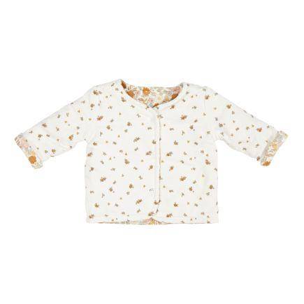 Reversible jacket Vintage Little Flowers / White Blossom - 50/56 | Little Dutch