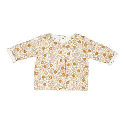 Reversible jacket Vintage Little Flowers / White Blossom - 50/56 | Little Dutch