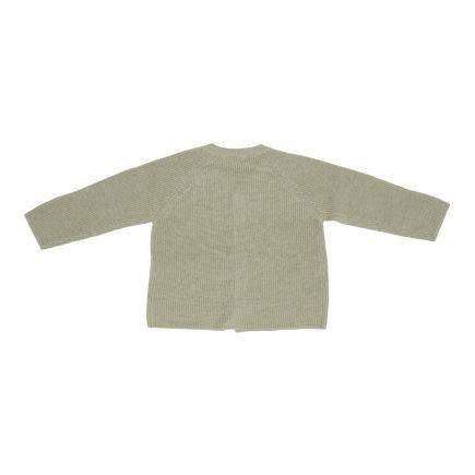 Green cardigan | Little Dutch