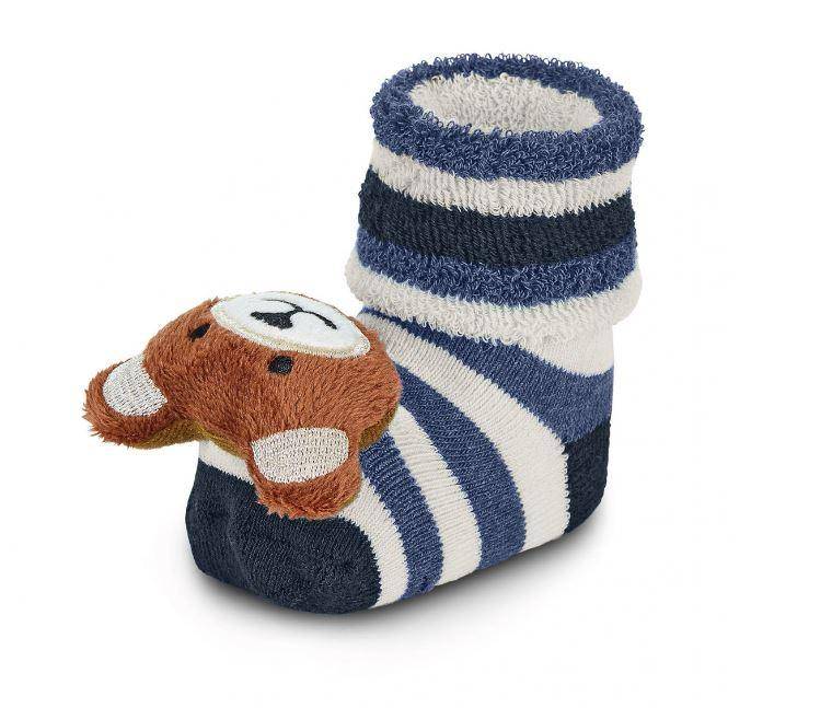 Baby-Rasselsocken Bär Gr. 16 | Sterntaler