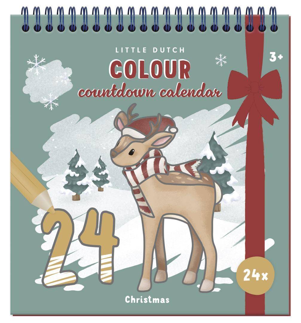 Adventskalender Malbuch| Little Dutch