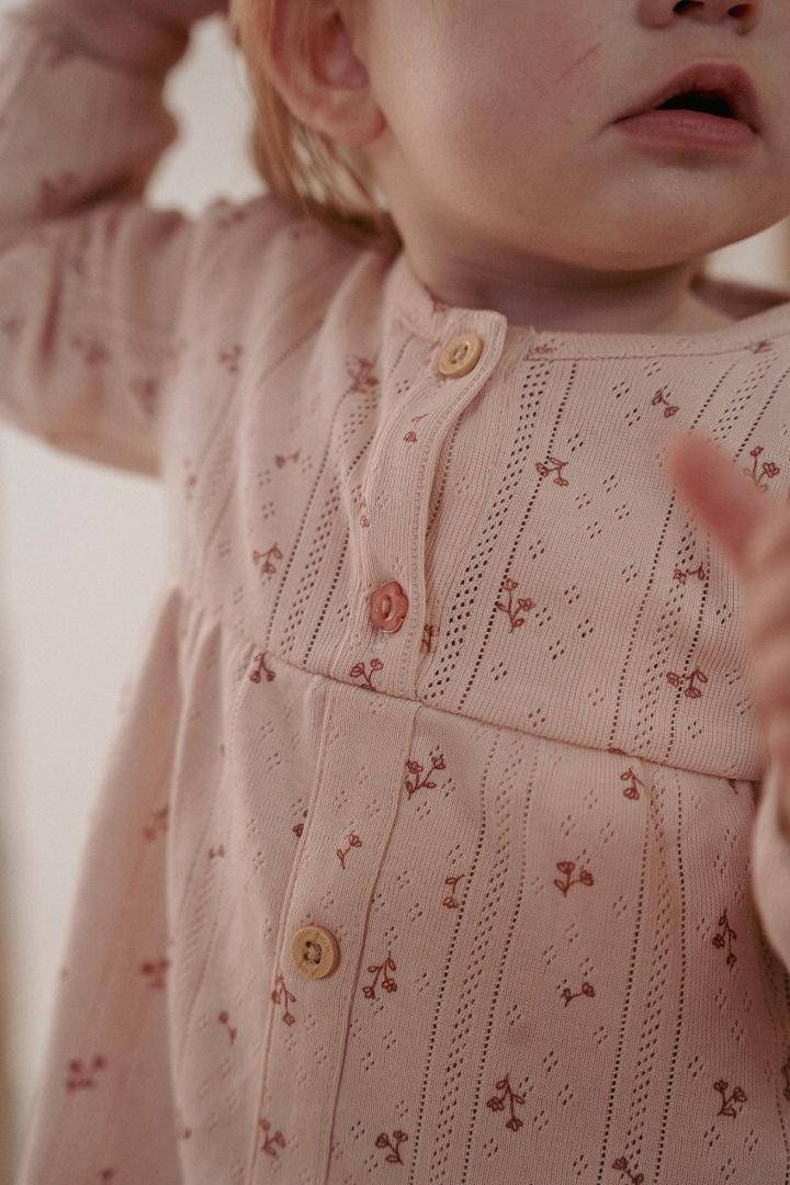 Kleid langärmlig Fairy Flowers | Little Dutch
