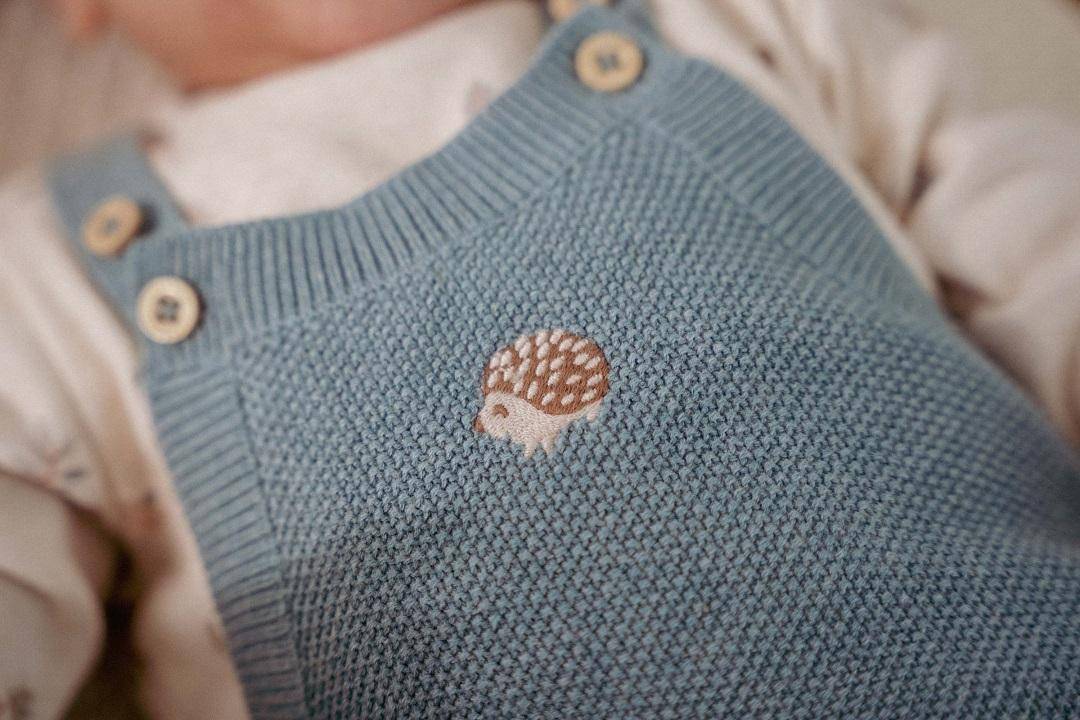 Gestrickter Spieler Baby Blue | Little Dutch