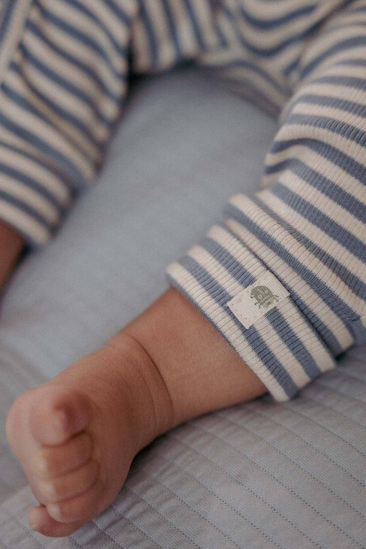 Spieler Stone Blue Stripe | Little Dutch