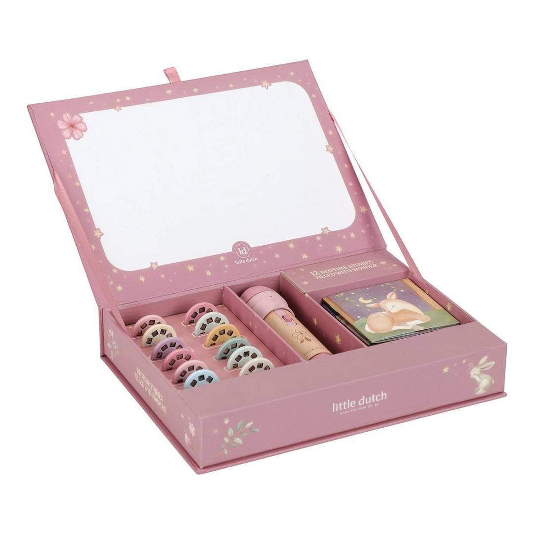 Verhaalprojector Zaklamp - Roze | Little Dutch