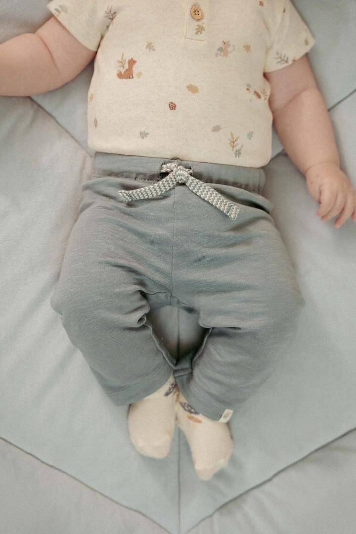 Pants Stone Blue | Little Dutch