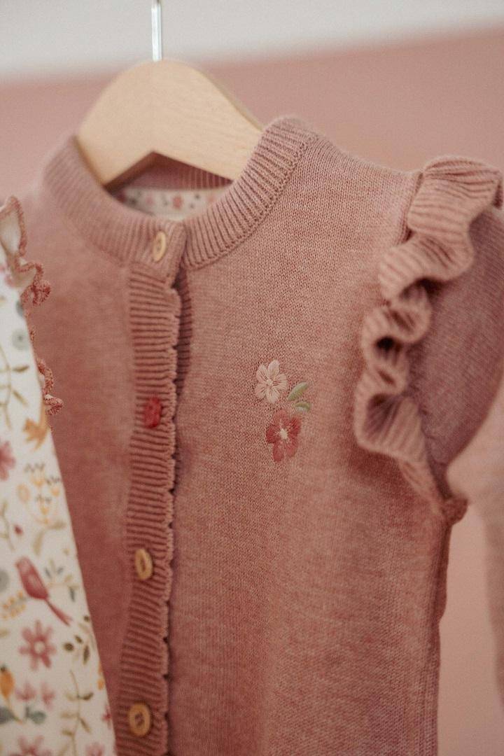 Fairy Pink Cardigan | Little Dutch